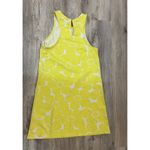 Mahi Gold Charlotte Dress in blossom print Size XS Keyhole Back Yellow Photo 1
