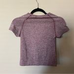 PINK - Victoria's Secret Victoria's Secret PINK Seamless Short Sleeve Crop Work Out Shirt Photo 4