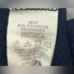 Hem & Thread  S Textured Black Navy A-Line Flattering Mini Dress Photo 8