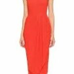 Yumi Kim  So Social Red Tulip Midi Dress XS NWT Sleeveless Racerback Flawed Photo 1