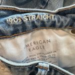 American Eagle  90s Straight Patchwork Distressed Y2K Jeans Artsy 6 Photo 6