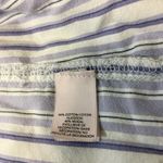 PINK - Victoria's Secret Victoria's Secret Sleep Shirt Button Front Striped Cotton Purple Medium Photo 6
