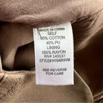 HYFVE Skirt Faux Leather Scalloped Hem Mini Preppy Trendy Work Party Vegan S Photo 9