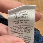 PacSun  | Distressed Raw Hem Blue Denim High Rise Jeggings Photo 5