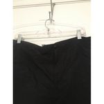 Lands’ End Women's Skort Skirt Shorts with Attached Under Shorts Size 14 Black Photo 3