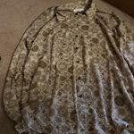 12th Tribe  large Button down blouse Photo 2
