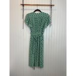 Intrigue  Wrap Dress Womens Size S Green Flutter Sleeve Casual Photo 2