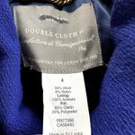 J.Crew  Classic Lady Day Coat Italian Double Cloth Pocket Wool Thinsulate Blue 4 Photo 2