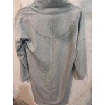 Athleta  Grey Lounge Dress Mock Neck Side Zip Pockets Size M Photo 6