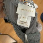 Anthropologie  foxie dox blue lace halter mini dress size medium petite Photo 6