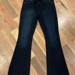 Tokyo Darling High Waisted Flare Wide Leg Denim Jeans Size 12 Photo 0