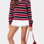 Edikted White Ruffle Skort Photo 0