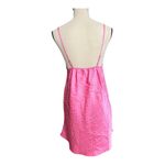 Flora Pink Satin Chemise Nightgown Size M Size M Photo 1
