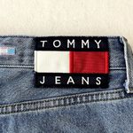 Tommy Hilfiger Embroidered Logo Denim Mini Skirt Photo 4