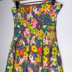Cooperative Garden Fairy Floral Babydoll Flowy‎ Strapless Mini Dress Sweetheart Neckline Photo 3