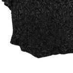 Papell Boutique VINTAGE  Evening Silk Beaded Top in Black Size M Photo 3