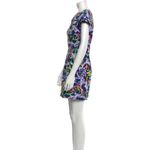 Versace NWT. $1996  Baroccoflage Print Mini Dress In Black IT38/US2 blue Photo 8