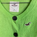 Hollister Green Cardigan Sweater Photo 1