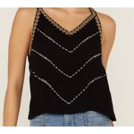 Shyanne  WOMEN'S SOUTHWESTERN EMBROIDERED V-NECK CAMI SIZE S. Photo 1