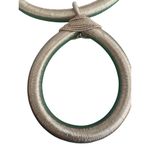 Rose Gold Wrapped Thread Large Statement Necklace Vacation Tribal Adj 16 Photo 1