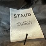 STAUD  Ludo Wide‎ Leg Jumpsuit Black Cotton Spandex Utility Size Large Photo 7