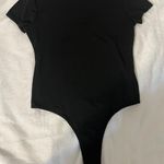 Black Blue short sleeve Bodysuit Size M Photo 0