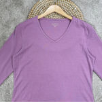 Seg’ments Women’s 3/4 Sleeve Basic/Essential Tencel V Photo 2