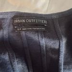 Urban Outfitters Black Ribbed Square Neck Long Sleeve Photo 2