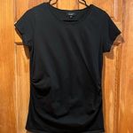 New Look  maternity black short sleeve shirt size 10. Photo 0