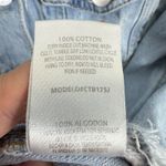 Black Label By C'est Toi Cotton Light Wash Distressed Button Up Jean Jacket Sz S Blue Photo 8