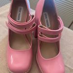 Steve Madden  Pink Double Strap Heels (Brand new) Photo 3
