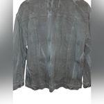 Free People  Oversized Tie Dye Denim Jacket Size M Photo 4
