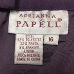 Adrianna Papell VTG Women’s Evening Formal Office Purple Blazer Maxi Skirt Set Photo 15