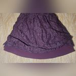 Urban Outfitters  Kimchi Womens Purple Floral Lace Short Sleeve Dress,Size M Photo 9