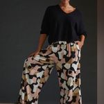 Anthropologie EUC Corey Lynn Calter Abstract Wide Leg Pants in Assorted Combo Print Photo 11