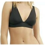 Free People Intimately Small Bra Erin Scuba Plunge Bralette Adjustable Straps Photo 1