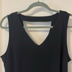 New York Clothing v neck black and white dress in size Large Photo 1