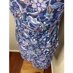 Nuu Muu The Scoop Athletic Activewear Dress‎ In Blue Floral XS Photo 6