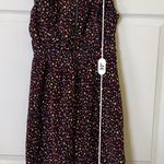 Forever 21 ‎ Sz Smsll black dot dress colorful EUC 160502 Photo 6