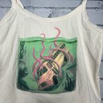 Melanie Martinez Trilogy Tour Crop Top M Spaghetti Strap CryBaby Tentacle Grunge White Size M Photo 5