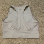 Lululemon ebb to train bra white size 10 Photo 1