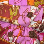 Vtg Size S Dress 60s Paradise Hawaii Honolulu Maxi Tropical Bright Floral Long Photo 7