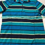 Old Navy  Blue Stripped Partial Zip Sweater Soft XL Photo 1