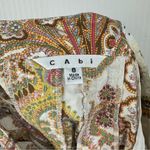 CAbi  Full Midi Skirt Women’s 8 Paisley Print Western Chic Boho Cowgirl Southern Photo 7