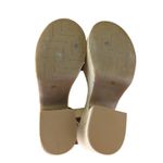 Marc Fisher Viga Espadrille Platform Wedge Heel Sandals Size 9.5M Beige Raffia Photo 6