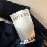 H by Halston H Halston Studio Womens Pants Pull On Wide Leg Crop Stretch Navy Blue S Photo 3