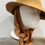 Vintage Tan Doeskin Wool Fedora Hat by Ruth Ann Designa Photo 5