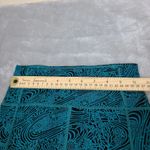 Lululemon Women's 2 In Movement Cropped Leggings Teal & Black Geo Print Stretch Photo 3