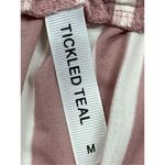 Tickled Teal  BUTTON DETAIL STRIPED CHARLOTTE SKIRT SIZE MEDIUM  NWOT Photo 5