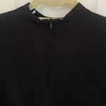 WAYF Cut Out Neckline Cross Front Long Sleeve Blouse Photo 4